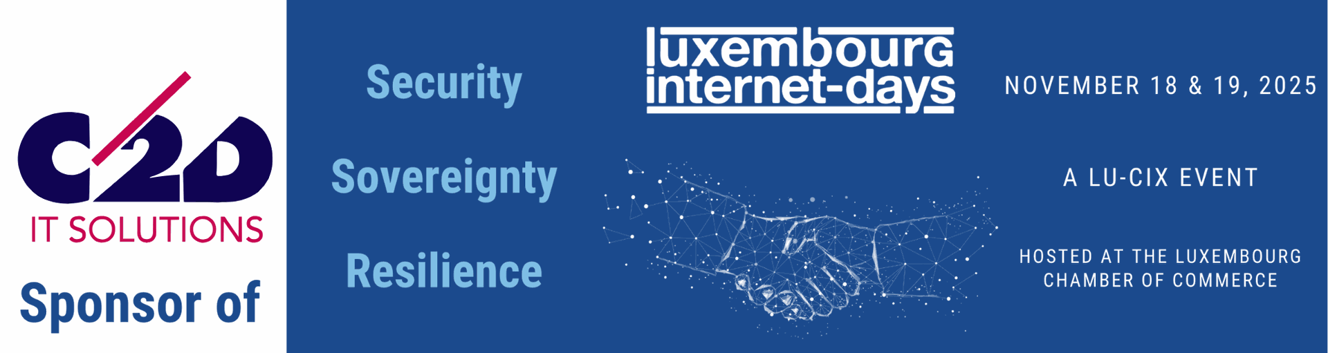 C2D IT Solutions sponsor des Luxembourg Internet Days